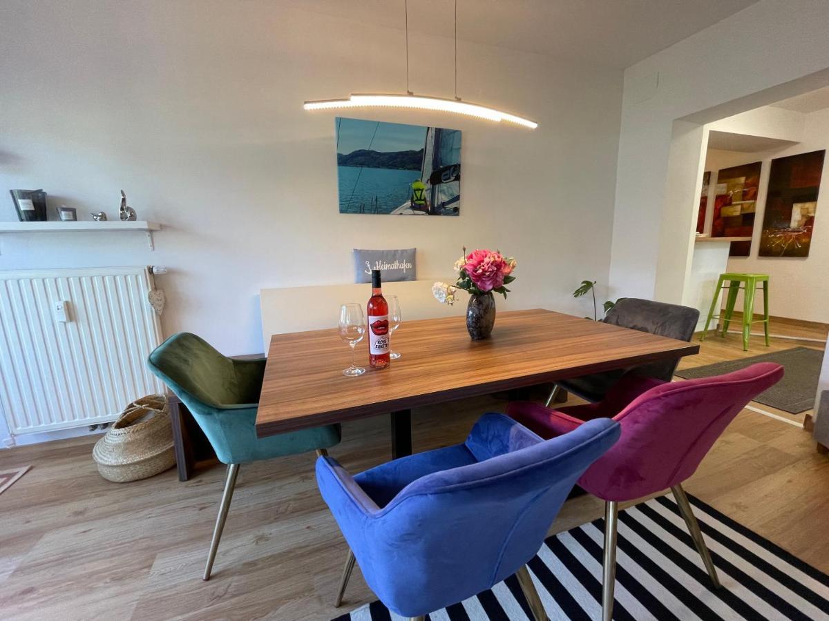 Seewohnung Lucia - Mit Seezugang Annenheim Exteriör bild