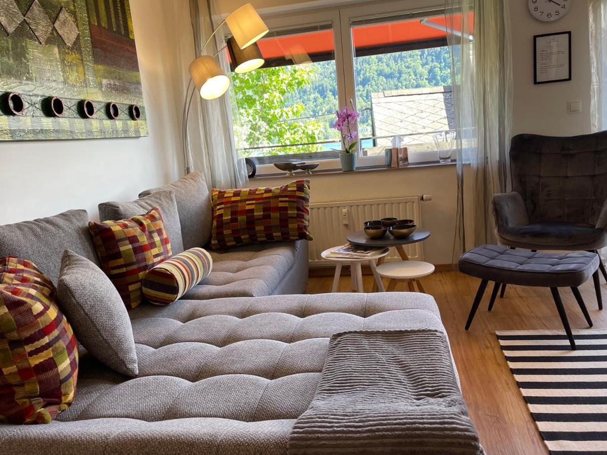 Seewohnung Lucia - Mit Seezugang Annenheim Exteriör bild